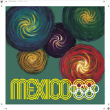 MARCA MEXICO POSTER M68 ENMARCADO