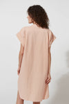 MAPOESIE VESTIDO SYRACUSE VICHY TAN