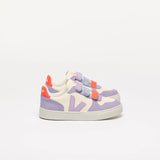 VEJA V10 LEATH CASHEW MULT ORCHID KIDS
