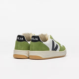 VEJA V10 LEATH WHITE BLACK KIWI MAN