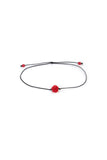 LORENA PESTANA PULSERA DIJE ROSA