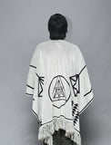 PAY'S PONCHO REPTILECTRIC WHITE UT