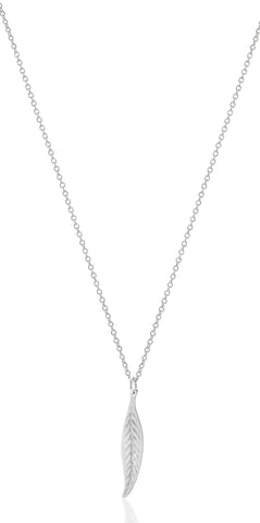 SOPHIE SIMONE COLLAR HOJAS SILVER