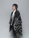 PAY'S PONCHO REPTILECTRIC BLACK