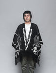 PAY'S PONCHO REPTILECTRIC BLACK