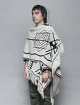 PAY'S PONCHO REPTILECTRIC WHITE UT