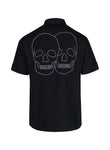 LOVE &amp; ROSES SKULL BLACK SHIRT