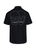 LOVE &amp; ROSES SKULL BLACK SHIRT