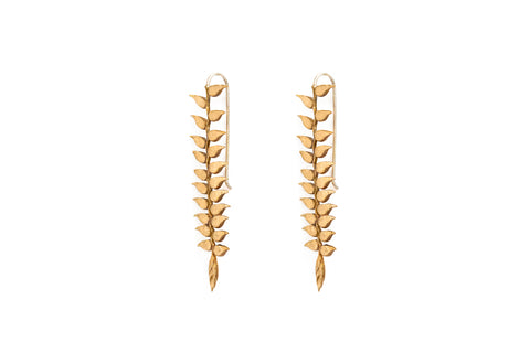 LORENA PESTANA PARROT BEAK EARRINGS