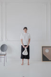 JUANA DE MEXICO KNOT BAG WHITE