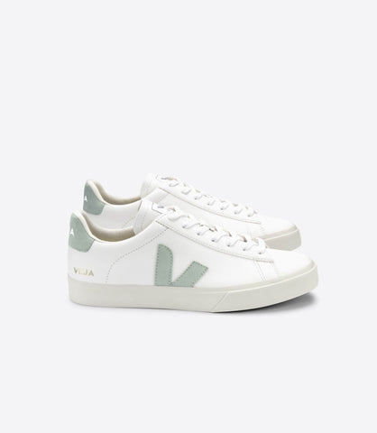 VEJA CAMPO CHROMEFREE WHITE MATCHA WOMAN