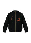 AMOR & ROSAS CHAMARRA BOMBER CREATION OF THE WORLD