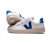 VEJA V-12 LEATHER EXTRA WHITE PAROS MAN