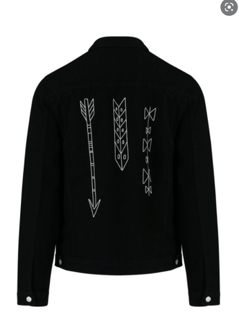 LOVE &amp; ROSES ARROW DENIM JACKET
