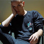 AMOR & ROSAS SUDADERA MYSTIC BLACK