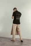 LOVE &amp; ROSES SKULL BLACK SHIRT