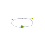 LORENA PESTANA PULSERA DIJE ROSA
