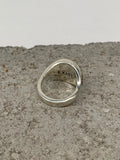 AMOR & ROSAS ANILLO QUETZALCOATL CIRCLE TIGER EYE