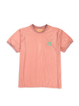 GUIRI PINK LOGO T-SHIRT