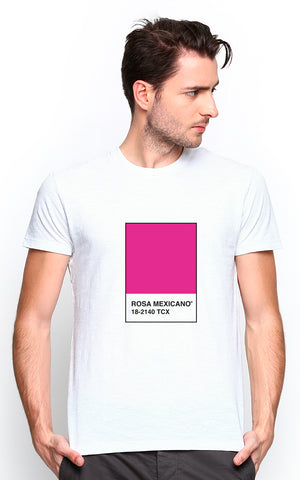 180 CAMISETA ROSA MEXICANO WHITE PIMA
