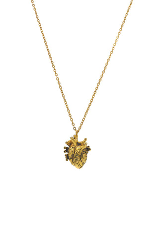 SOPHIE SIMONE COLLAR HEART GOLD
