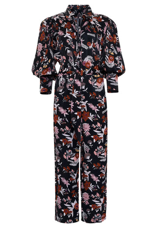 CAROLINA K ELIS JUMPSUIT DUSTY FLORAL