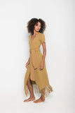 LA TROUPE SANDALWOOD YELLOW DRESS