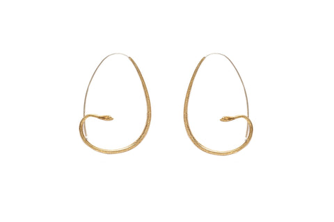 LORENA PESTANA AMAZON EARRING SNAKE RING