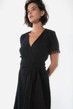 LA TROUPE VESTIDO SANDALO BLACK