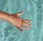 SOPHIE ANILLO SEA URCHIN GOLD SMALL